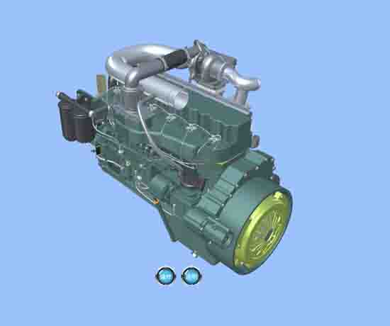 長城2.8TC柴油機仿真教學軟件